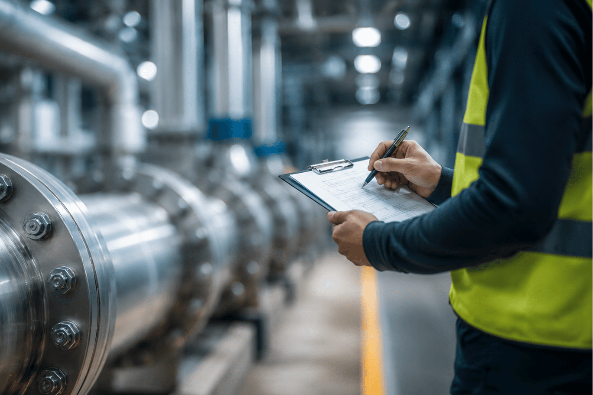 Baubegleitung und technische Betreuung von Industrieanlagen vor Ort